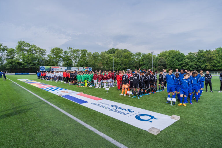 U13 CUP trekt als vanouds weer bekende clubs uit binnen- en buitenland naar Capelle