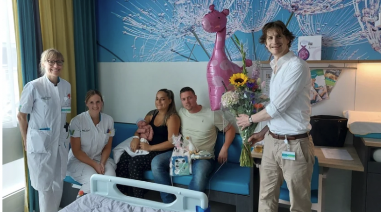 Xenna is de 1000e baby van 2022 in het IJsselland Ziekenhuis