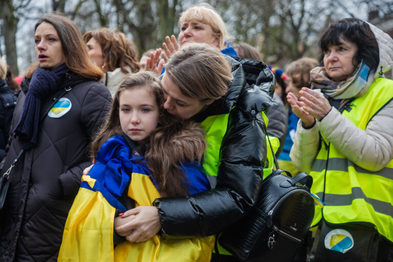 Capelse Oekraïners herdenken 365 dagen oorlog
